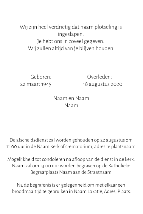 Kaart binnenkant
