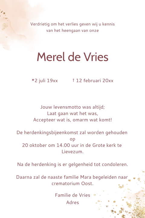Kaart binnenkant