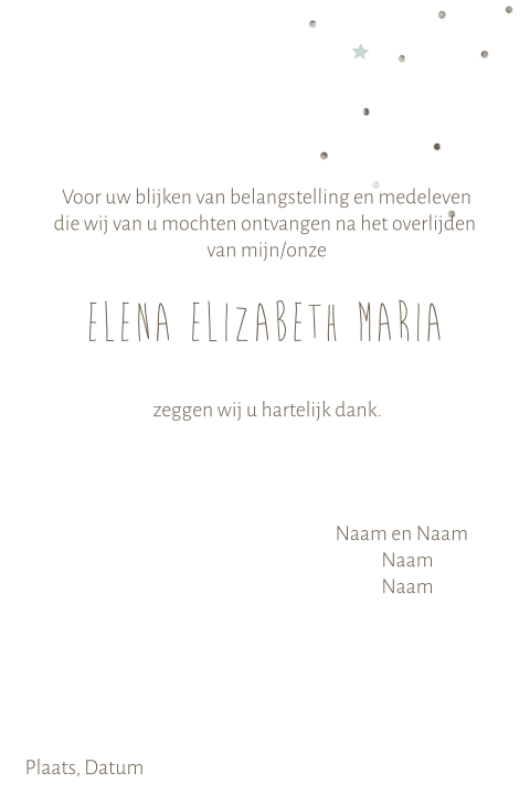Kaart binnenkant
