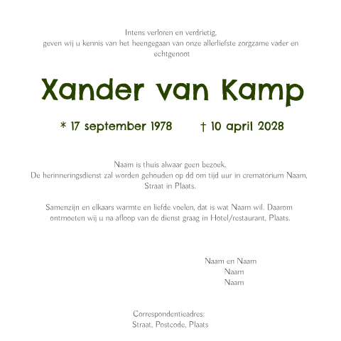 Kaart binnenkant