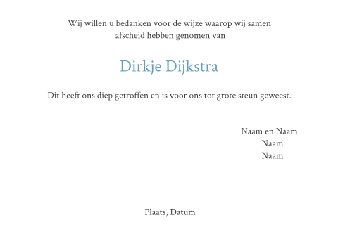 Kaart binnenkant