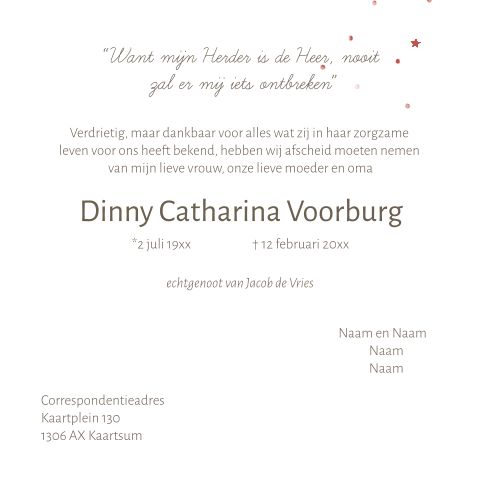 Kaart binnenkant