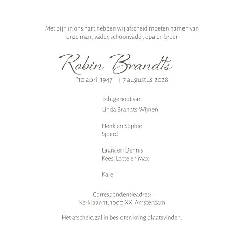 Kaart binnenkant