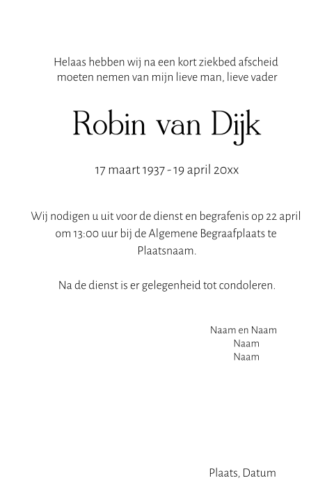 Kaart binnenkant