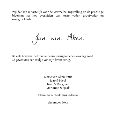 Kaart binnenkant