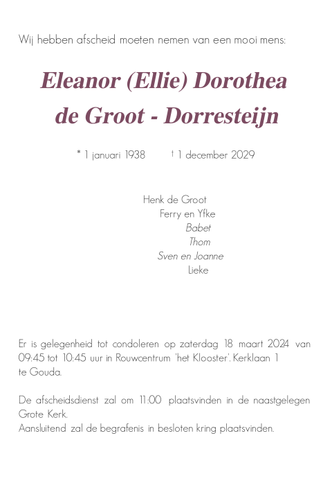 Kaart binnenkant