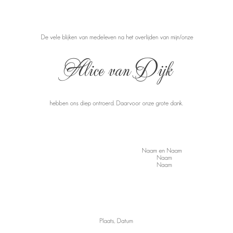 Kaart binnenkant