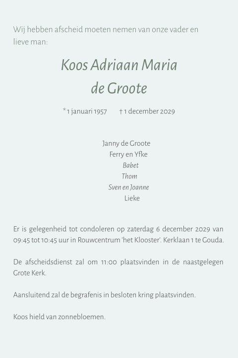 Kaart binnenkant