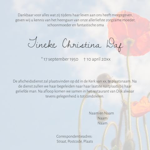 Kaart binnenkant