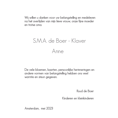 Kaart binnenkant