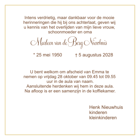 Kaart binnenkant