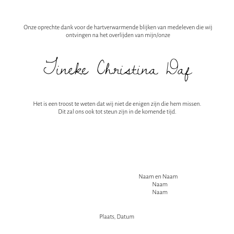 Kaart binnenkant