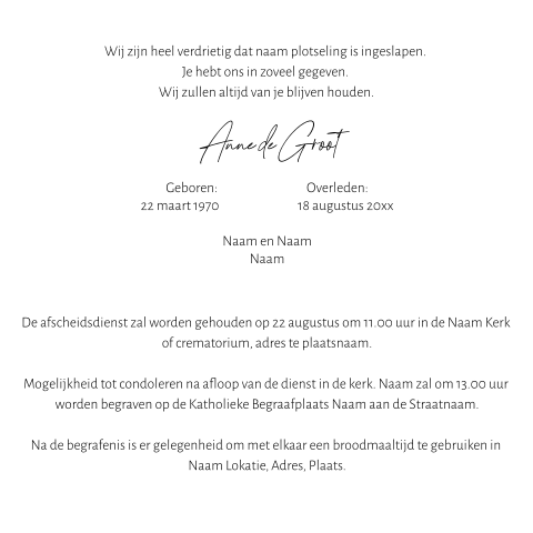 Kaart binnenkant