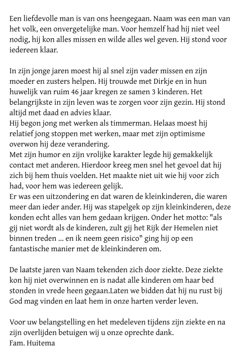 Kaart binnenkant