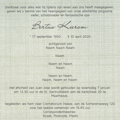 Kaart binnenkant