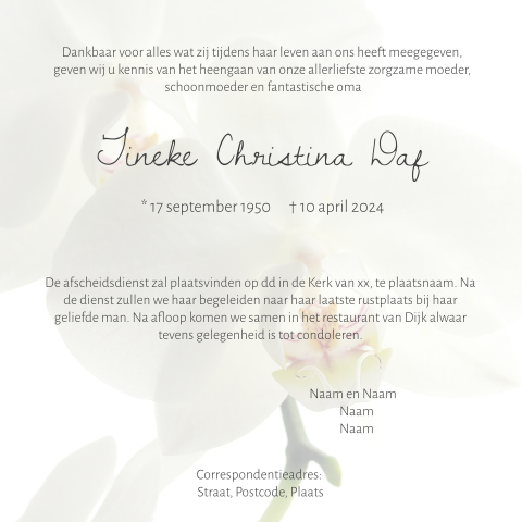 Kaart binnenkant