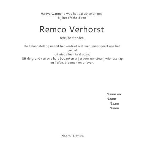 Kaart binnenkant