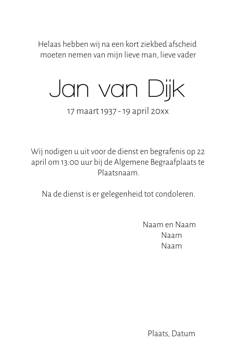 Kaart binnenkant