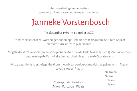 Kaart binnenkant