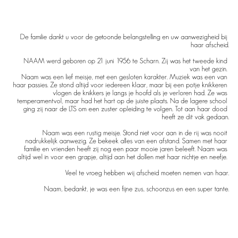 Kaart binnenkant