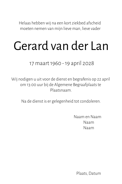 Kaart binnenkant