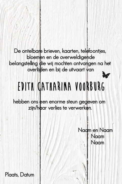 Kaart binnenkant