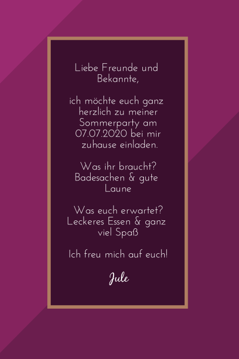 Karteninnenseite