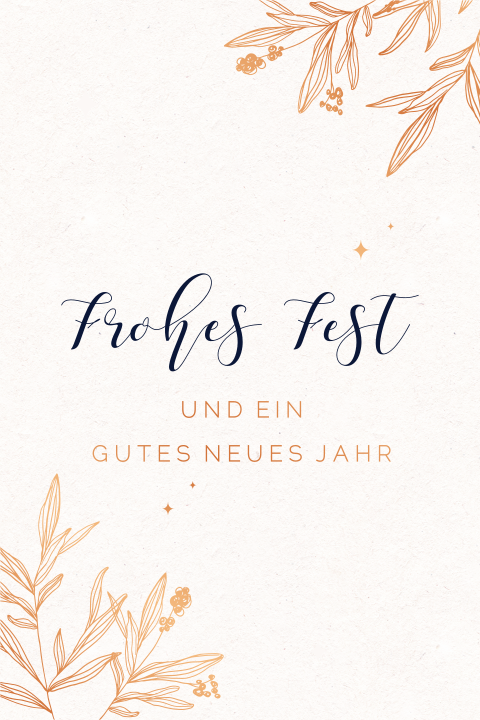 Frohe Neujahrswünsche