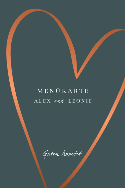 Menükarte - Amore