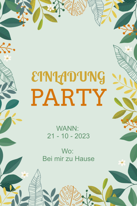 Party im Grünen