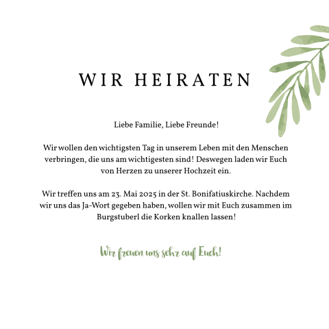 Karteninnenseite