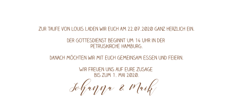 Karteninnenseite
