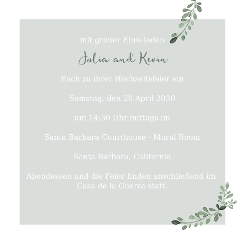 Karteninnenseite