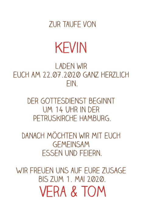Karteninnenseite