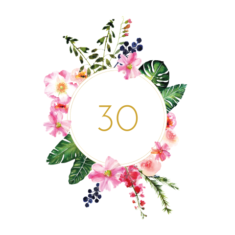 Blumiger Geburtstag - 30