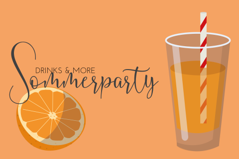 Sommeparty Orangenlimonade