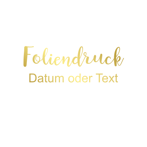 Doppelkarte blanko quadratisch Foliendruck