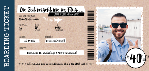 Boarding Ticket