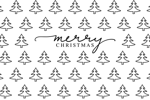 Merry Christmas Tannenbäumchen