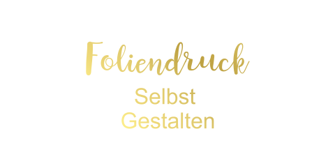 Doppelkarte blanko länlgich Foliendruck Geburt