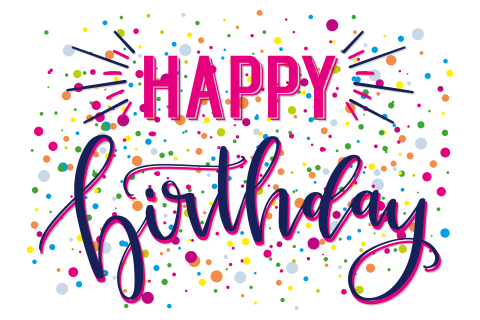 Happy Birthday Konfetti
