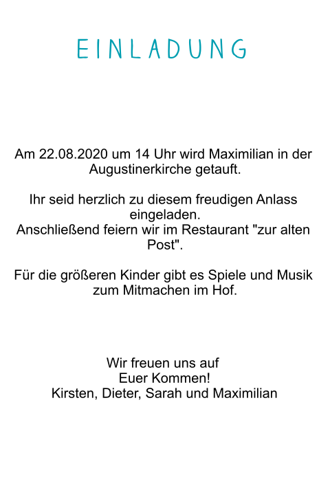 Karteninnenseite
