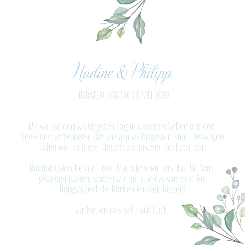 Karteninnenseite