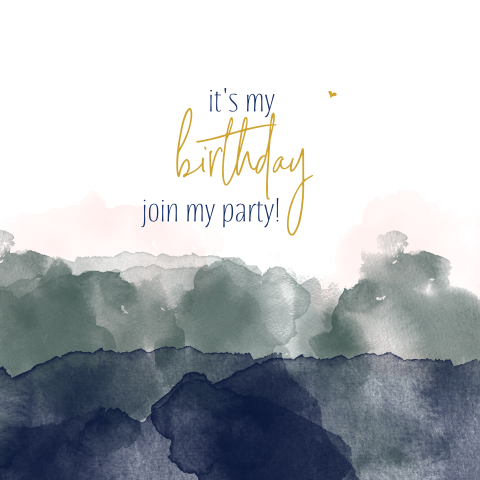 Geburtstag Pastellwolke - 30