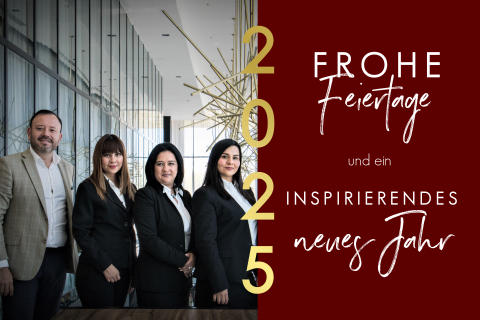 Frohes Neues Jahr vom kompletten Team