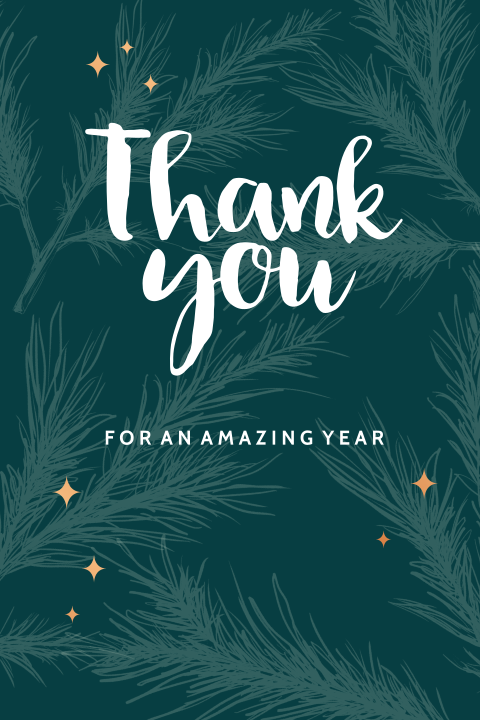 An amazing year