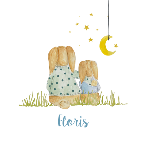 lief-geboortekaartjes-broertje-konijn-maan