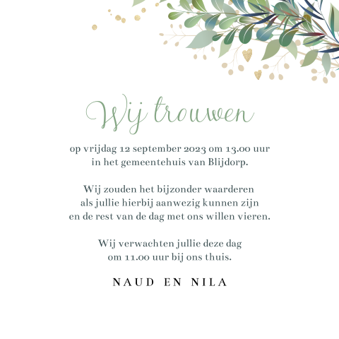 Kaart binnenkant