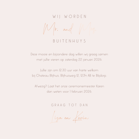 Kaart binnenkant