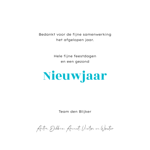 Kaart binnenkant